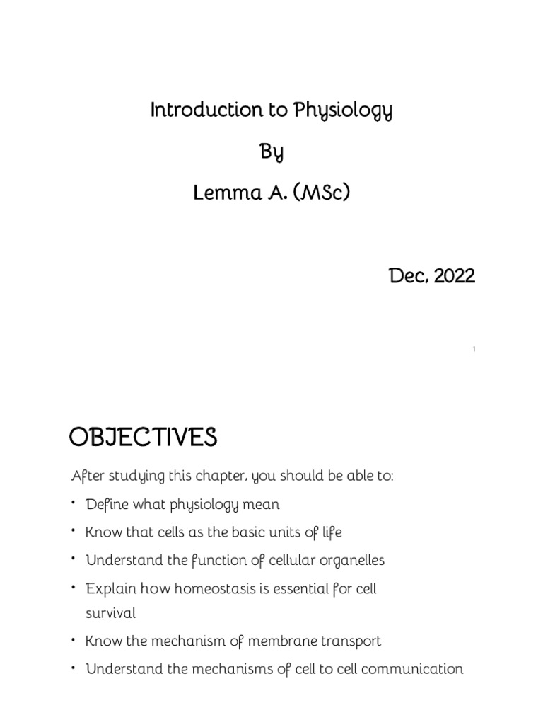 WHAT IS PHYSIOLOGY PDF visual data 7