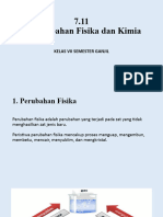 7.11 Perubahan Fisika Dan Kimia