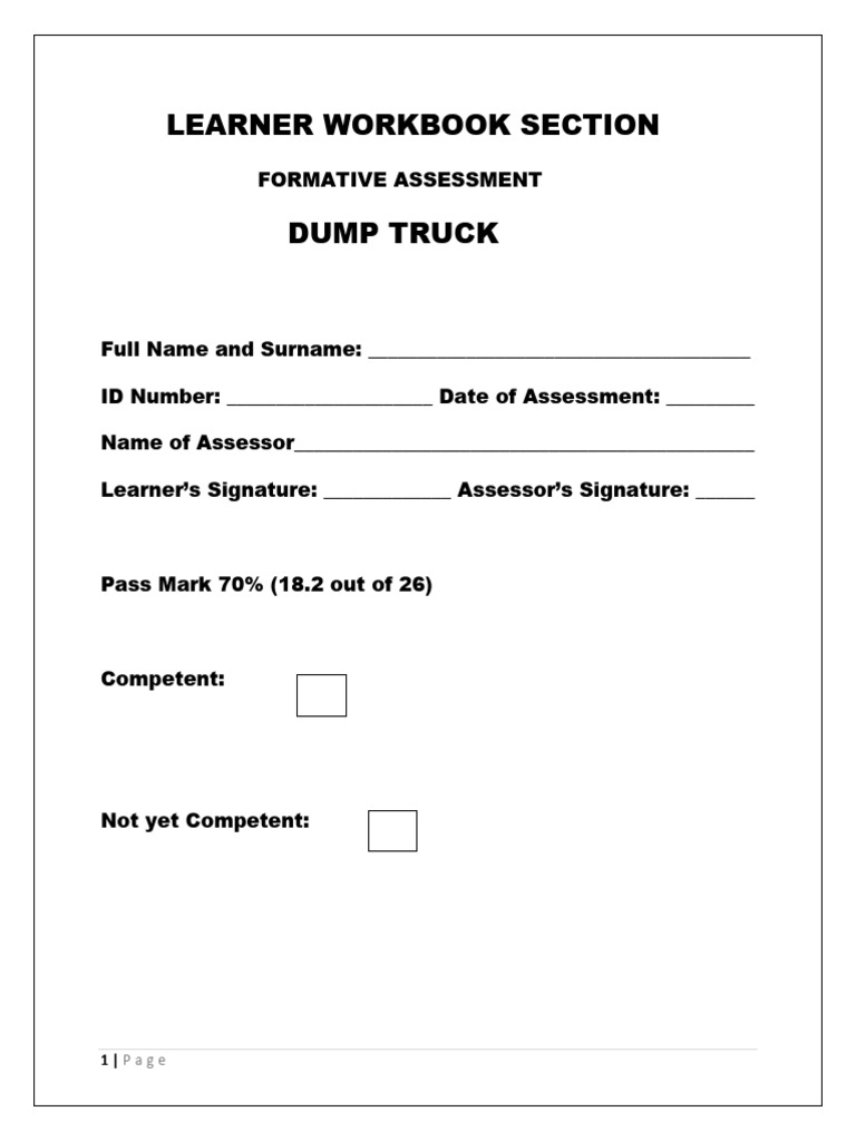 Dump truck questions final pdf personal protective equipment truck
