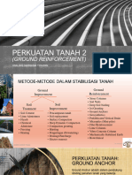 Pertemuan 5 Stabilisasi - Perkuatan Tanah 2