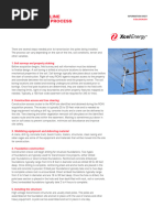 33 KV Transmission Line Installation SOP | PDF | Insulator (Electricity ...