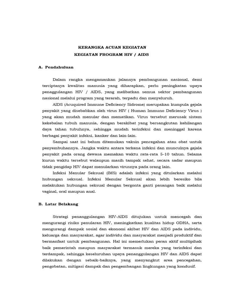 KAK HIV AIDS | PDF