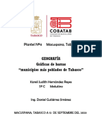 Graficas de Los Municipios Mas Poblados de Tabasco - 5C TM - Kareli Judith Hernandez Reyes