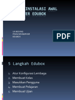 Langkah Instalasi Awal EDUBOX