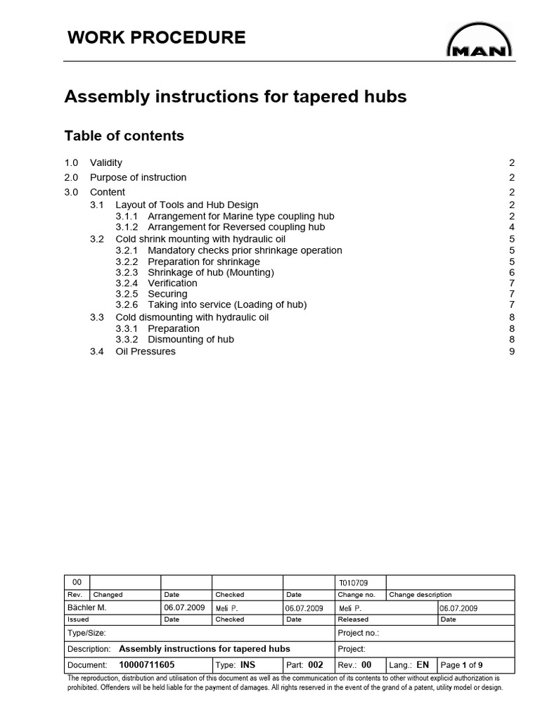Coupling installation | PDF