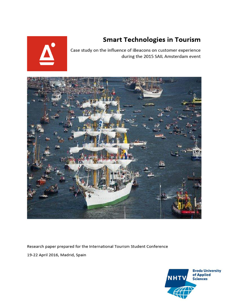 Smart Technologies in Tourism | PDF | Internet Of Things | Customer ...