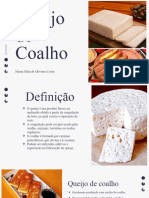 Slide de Apresentação Sobre Queijo Coalho