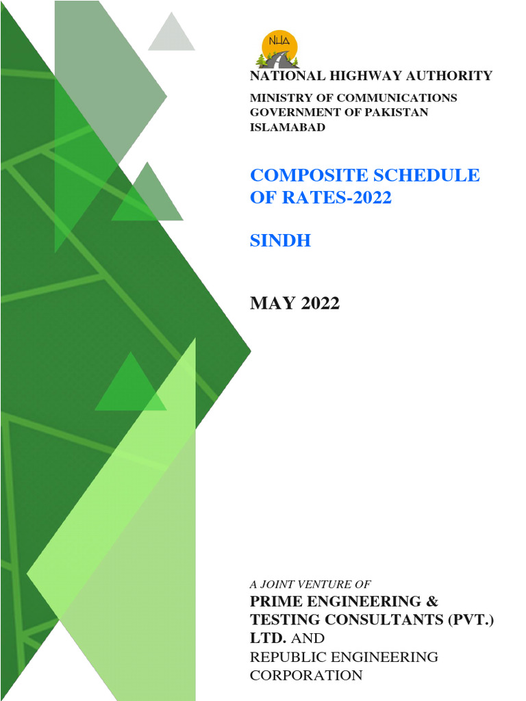 composite-schedule-of-rates-2022-sindh-national-highway-authority-pdf