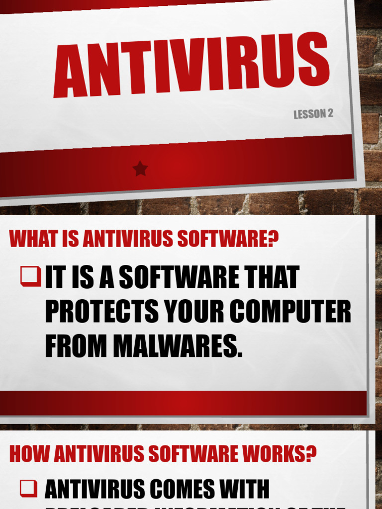 Antivirus Pdf Antivirus Software Malware