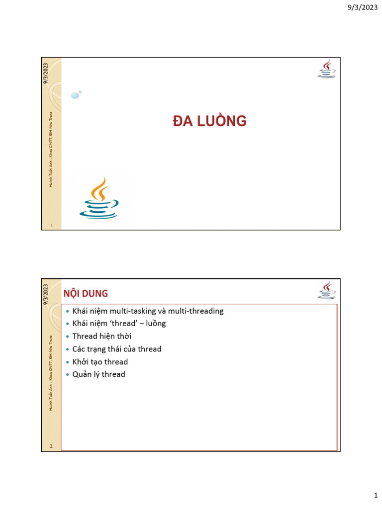 Multi Thread | PDF
