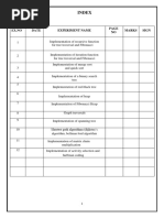 CP4161 Adsa Lab Record