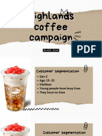 Highlands Coffee Campaign
