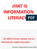 What Is Information Literary