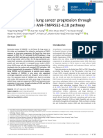 PM2.5 Promotes Lung Cancer Through AhR-IL18 Pathway
