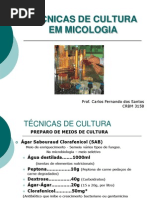 Técnicas de preparo de meios de cultura