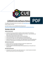 CORSAIR ICUE Software Release Notes v4.33