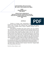 Jurnal Analisis Kinerja Pegawai Pada Kantor Camat Sape