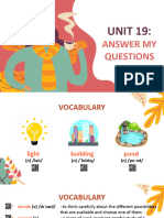 FFF - Unit 19 - Answer My Questions