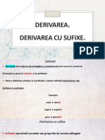 R080109 - 8 - Derivarea - DERIVAREA CU SUFIXE - Lectia 8 Din Document