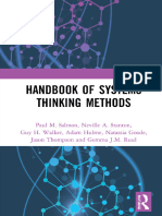 Paul M. Salmon, Neville A. Stanton, Guy H. Walker, Adam Hulme, Natassia Goode, Jason Thompson, Gemma J.M. Read - Handbook of Systems Thinking Methods-CRC Press (2022)