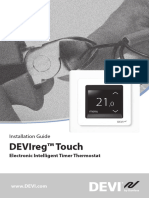 DEVIreg Touch - Installation Manual