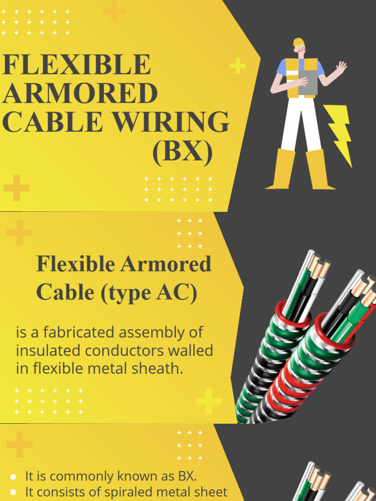 Flexible Armored Cable Lesson Presentation PDF
