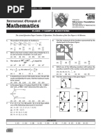 Junior Maths Olympiad 2025 Paper | PDF | Elementary Mathematics ...