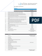 Pregled Naknada I Tarifa Fizickih I Pravnih Lica - Vaze Od 16 Februara 2023 Godine