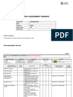 Bricklaying Risk - Assessment