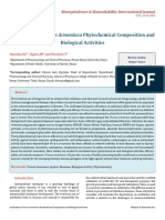 An Update On Prunus Armeniaca Phytochemical Composition and Biological Activities