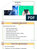Introduction To Data Sceince