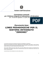 Bozza Linee Pedagogiche 0-6