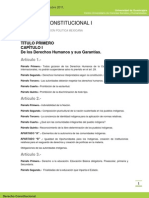 Resumen Constitución - Parte Dogmática.