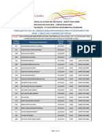 Lista de Aprovadosas para 2a Fase Emesp 4o Ciclo Pratica Instrumental Avancada