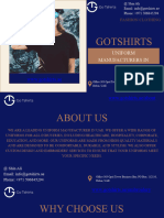 Gotshirts - Uniform Manufacturers in Dubai