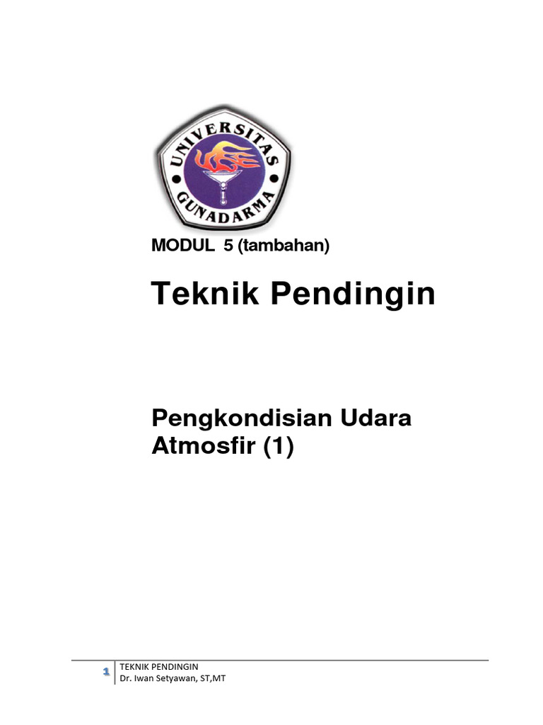 Teknik Pendingin | PDF