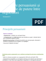 Seminar 8 Principiile Persuasiunii Si Pozitiile de Putere