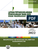 Laporan Pertanggungjawaban BOS - 2022