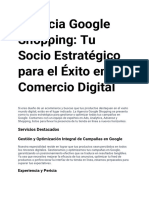Agencia Google Shopping - Tu Socio Estratégico para El Éxito en El Comercio Digital