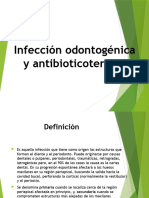 Infección odontogénica y antibioticoterapia