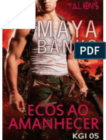 Ecos Ao Amanhecer KGI 05 Maya Banks