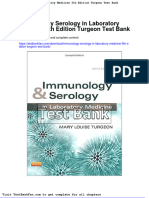 Full Download Immunology Serology in Laboratory Medicine 5th Edition Turgeon Test Bank