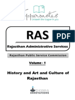 RAS Volume 1 History Art Culture of Rajasthan