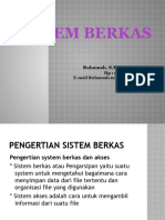 Konsep Sistem Berkas