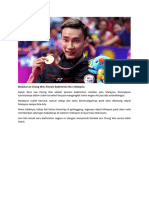 Biodata Lee Chong Wei