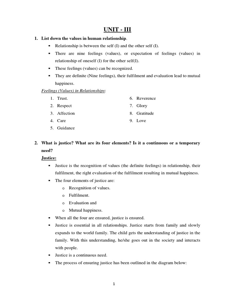 Unit 3 Qa Pdf Feeling Happiness