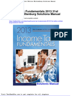 Full Download Income Tax Fundamentals 2013 31st Edition Whittenburg Solutions Manual