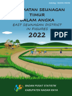 Kecamatan Seunagan Timur Dalam Angka 2022