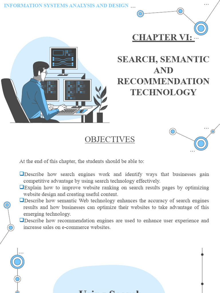 Chapter 6. Search Semantic and Recommendation Technology | PDF | Search ...