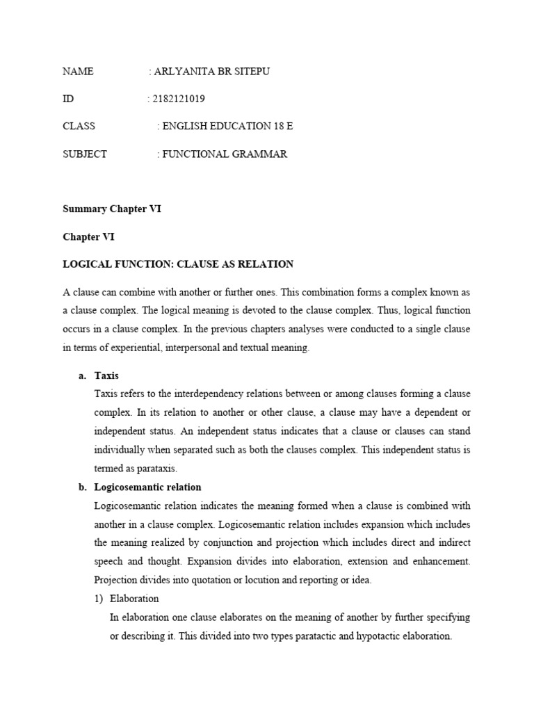arlyanita-sitepu-dik-e-18-tr-functional-grammar-summary-exercise